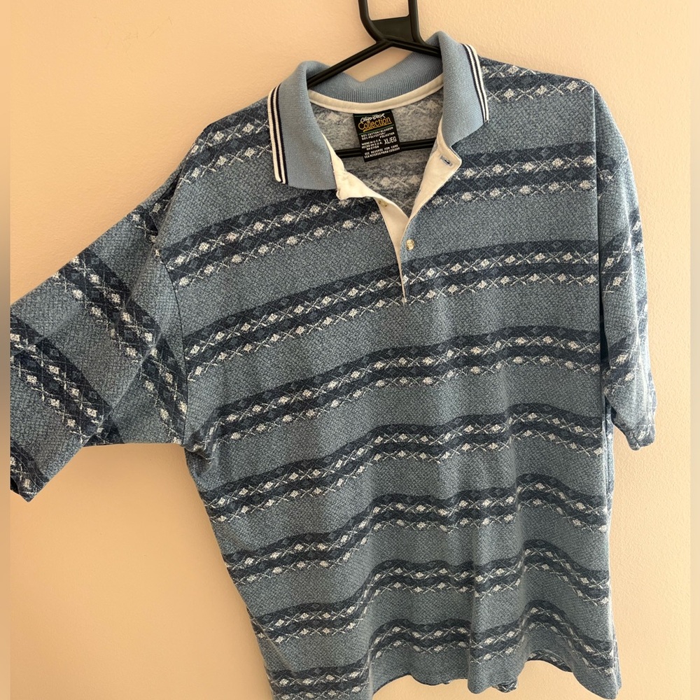 Vintage men’s golf shirt size XL thrift find